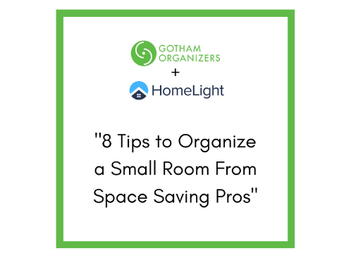 organize a small room